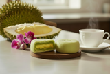 斑斓猫山皇榴莲酥 Pandan Musang King Durian Pastry (2pc)